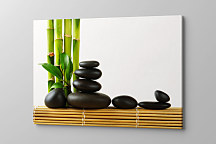 Obraz Spa zátišie s bambusom a kameňmi 1469